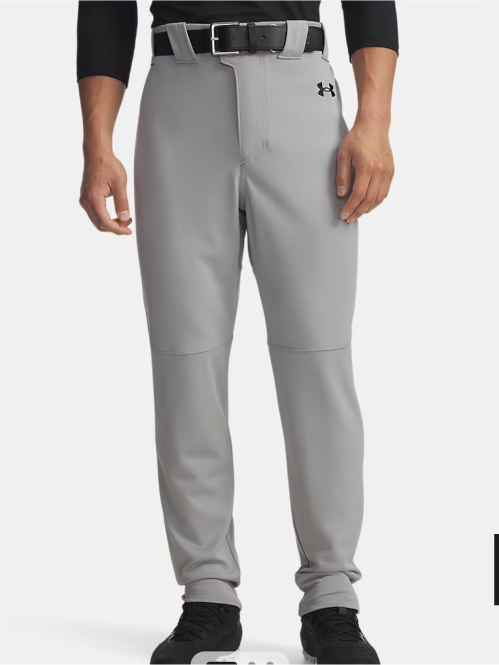 S Under Armour Men’s Gray Performance Baseball Pants